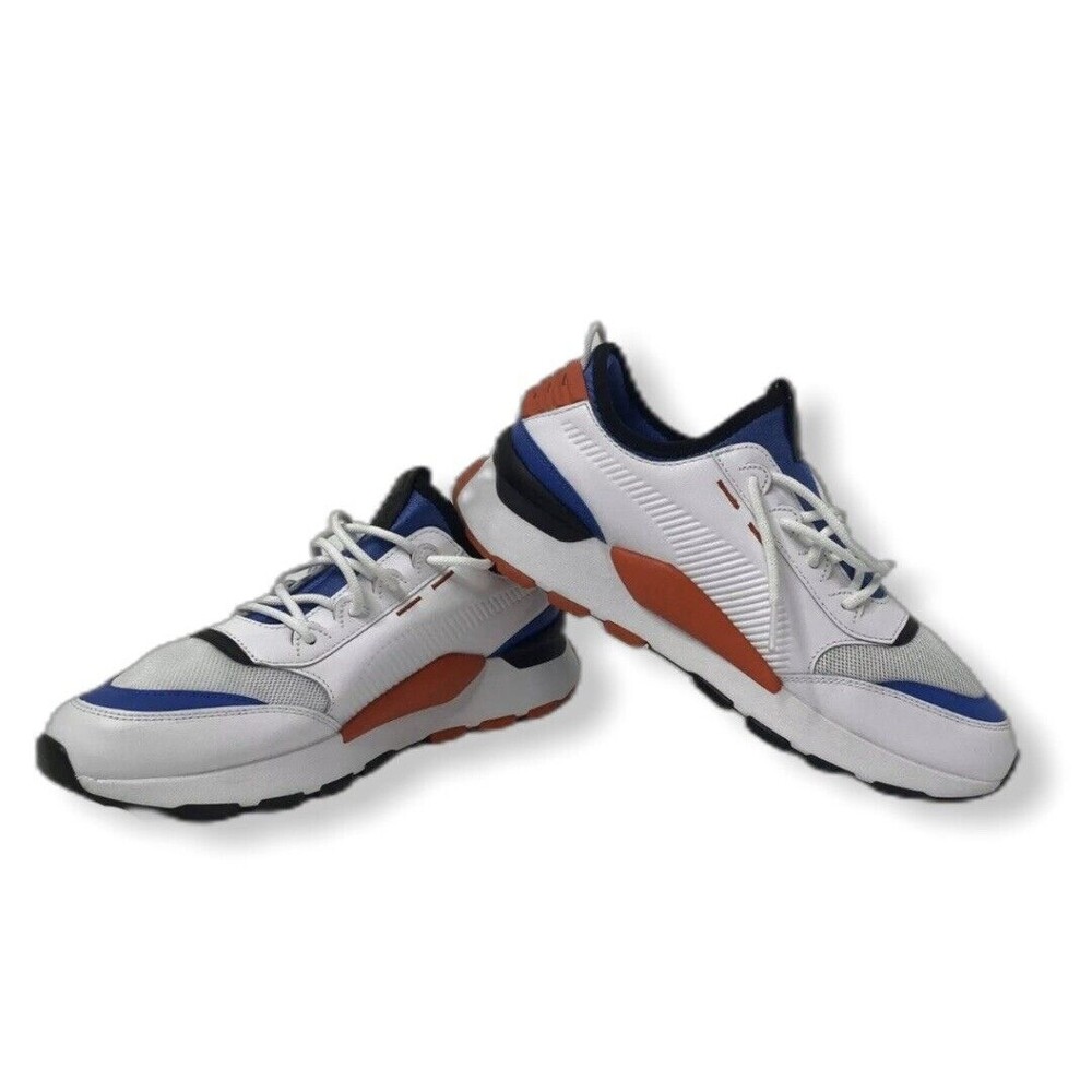 Puma RS-0 sound running Men’s Sneakers White, Blue Red Athletic Low Top Size 9.5